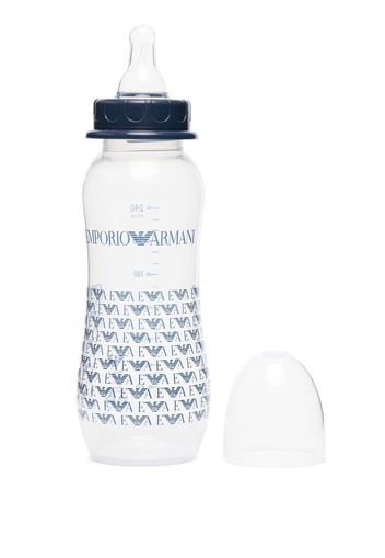 Emporio Armani Kids logo-print baby bottle - Blau