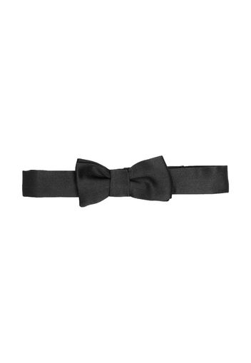 Emporio Armani Kids satin bow-detail bow tie - Schwarz