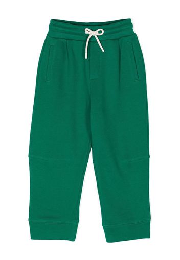 Emporio Armani Kids drawstring waistband track pants - Grün