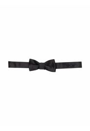 Emporio Armani Kids silk bow tie - Schwarz