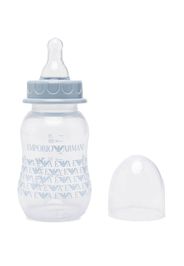 Emporio Armani Kids logo-print baby bottle - Blau