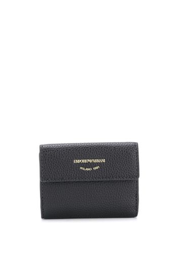 Emporio Armani Portemonnaie mit Logo - Schwarz