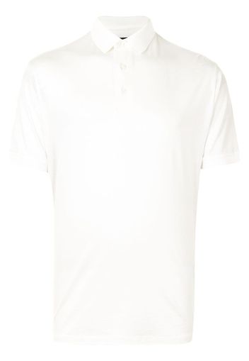 Emporio Armani Poloshirt mit Logo-Print - Weiß