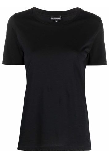 Emporio Armani Klassisches T-Shirt - Schwarz