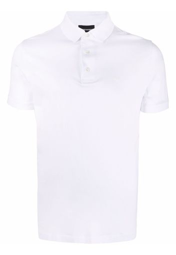 Emporio Armani Klassisches Poloshirt - Weiß