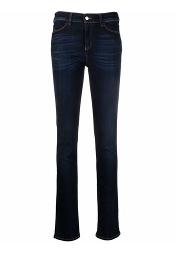 Emporio Armani mid-rise skinny jeans - Blau