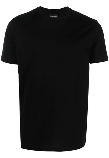 Emporio Armani T-Shirt mit Logo-Print - Schwarz