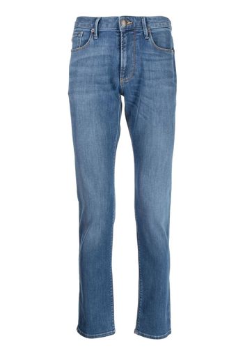 Emporio Armani Klassische Slim-Fit-Jeans - Blau