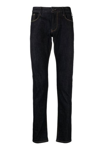 Emporio Armani skinny-leg denim jeans - Blau