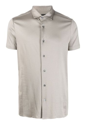 Emporio Armani short-sleeve polo shirt - Grau