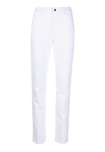 Emporio Armani tonal straight-leg jeans - Weiß