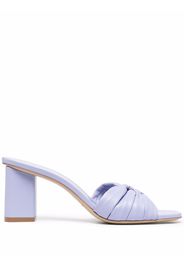 Emporio Armani cross-strap open-toe sandals - Violett