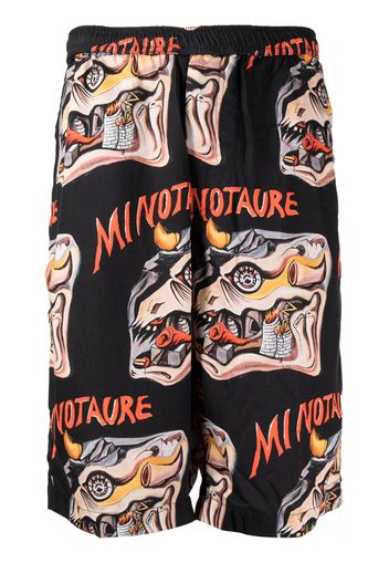 Endless Joy "Minotaure" bermuda shorts - Mehrfarbig