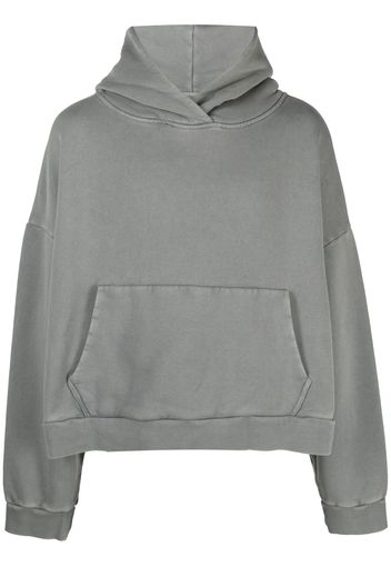 ENTIRE STUDIOS washed drop-shoulder hoodie - Grau