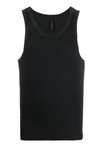 ENTIRE STUDIOS fine-ribbed tank top - Schwarz