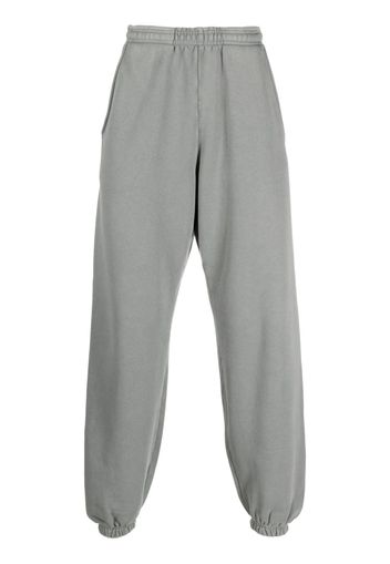 ENTIRE STUDIOS tapered-leg organic cotton track pants - Grau