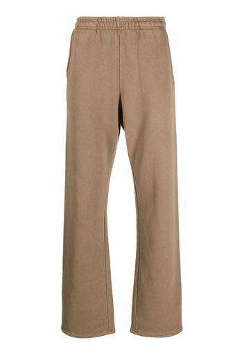 ENTIRE STUDIOS wide-leg organic cotton track pants - Nude