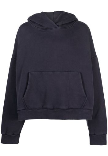 ENTIRE STUDIOS drop-shoulder cotton hoodie - Blau