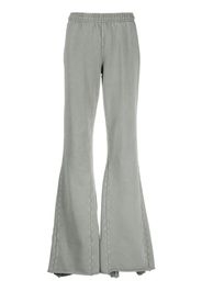 ENTIRE STUDIOS washed flared track pants - Grau