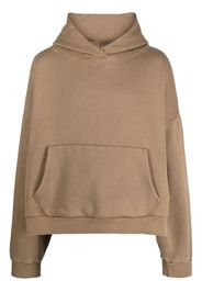 ENTIRE STUDIOS drop-shoulder cotton hoodie - Nude