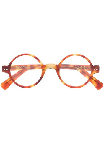 Epos Palladio round-frame glasses - Braun