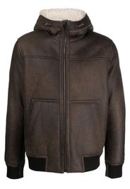 ERALDO Kapuzenjacke aus Shearling - Braun