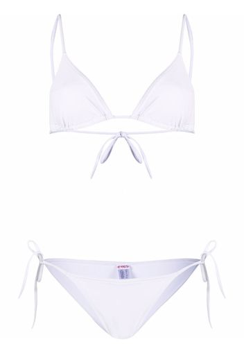 ERES triangle tie-bottom bikini - Weiß