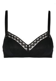 ERES Madeleine geometric trim bra - Schwarz