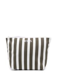 ERES Pocket Samba striped pouch - Grün