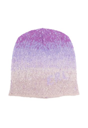 ERL KIDS gradient-effect knit beanie - Violett