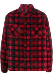 ERL Kariertes Cordhemd - Rot