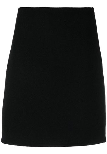 Ermanno Ermanno high-waisted wool skirt - Schwarz