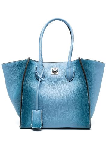 Ermanno Scervino leather tote bag - Blau