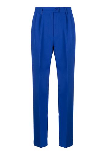 Essentiel Antwerp high-waisted straight-leg trousers - Blau