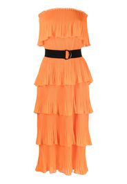 Essentiel Antwerp tiered strapless maxi dress - Orange