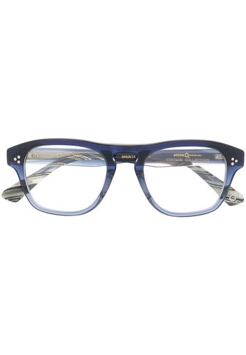 Etnia Barcelona Brille mit transparentem Gestell - Blau