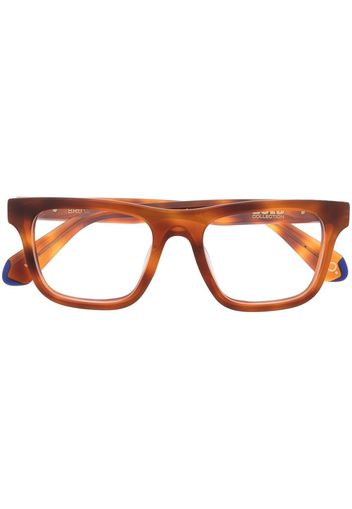 Etnia Barcelona Brutal 5 square-frame glasses - Braun