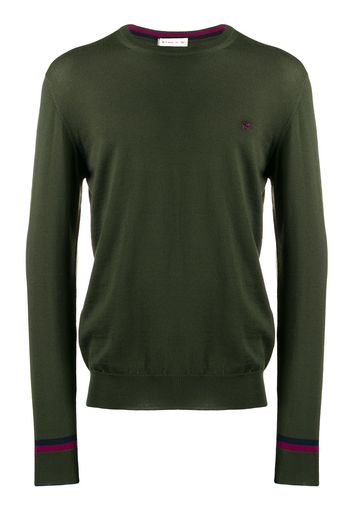 ETRO Pullover mit Rundhalsausschnitt - Grün