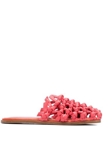 ETRO woven slip-on sandals - Rosa