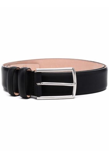 ETRO logo-print leather belt - Schwarz