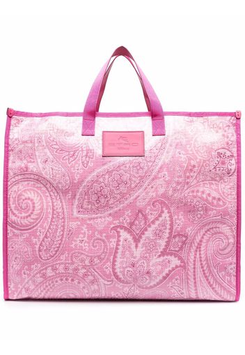 ETRO paisley-print tote bag - Rosa