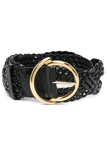 ETRO braided leather belt - Schwarz