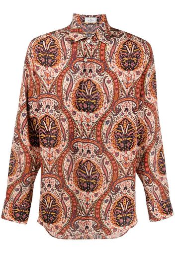 ETRO paisley-print long-sleeved shirt - Nude