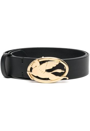 ETRO logo-plaque leather belt - Schwarz