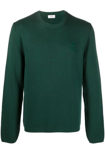 ETRO crew-neck pullover jumper - Grün