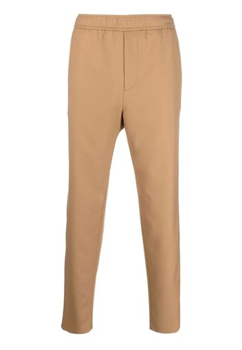 ETRO straight-leg virgin-wool trousers - Braun