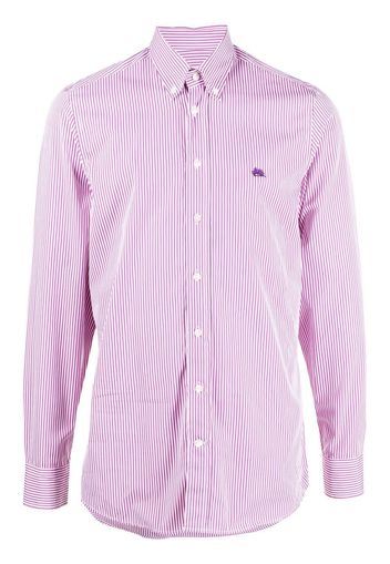 ETRO striped long-sleeve shirt - Rosa