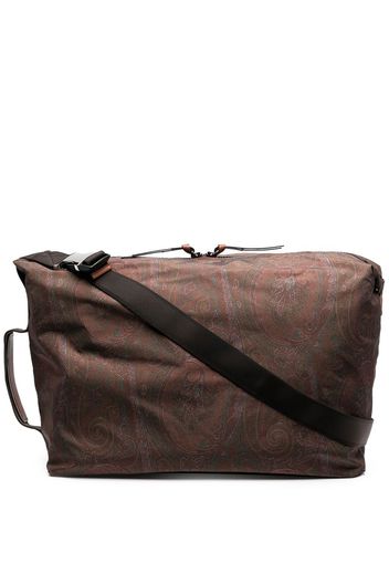 ETRO paisley print holdall - Braun