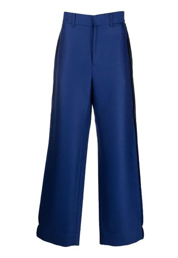 ETRO wide-leg tailored trousers - Blau