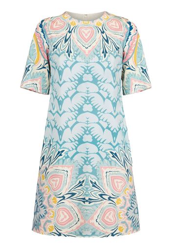 ETRO Minikleid mit Paisley-Print - Blau